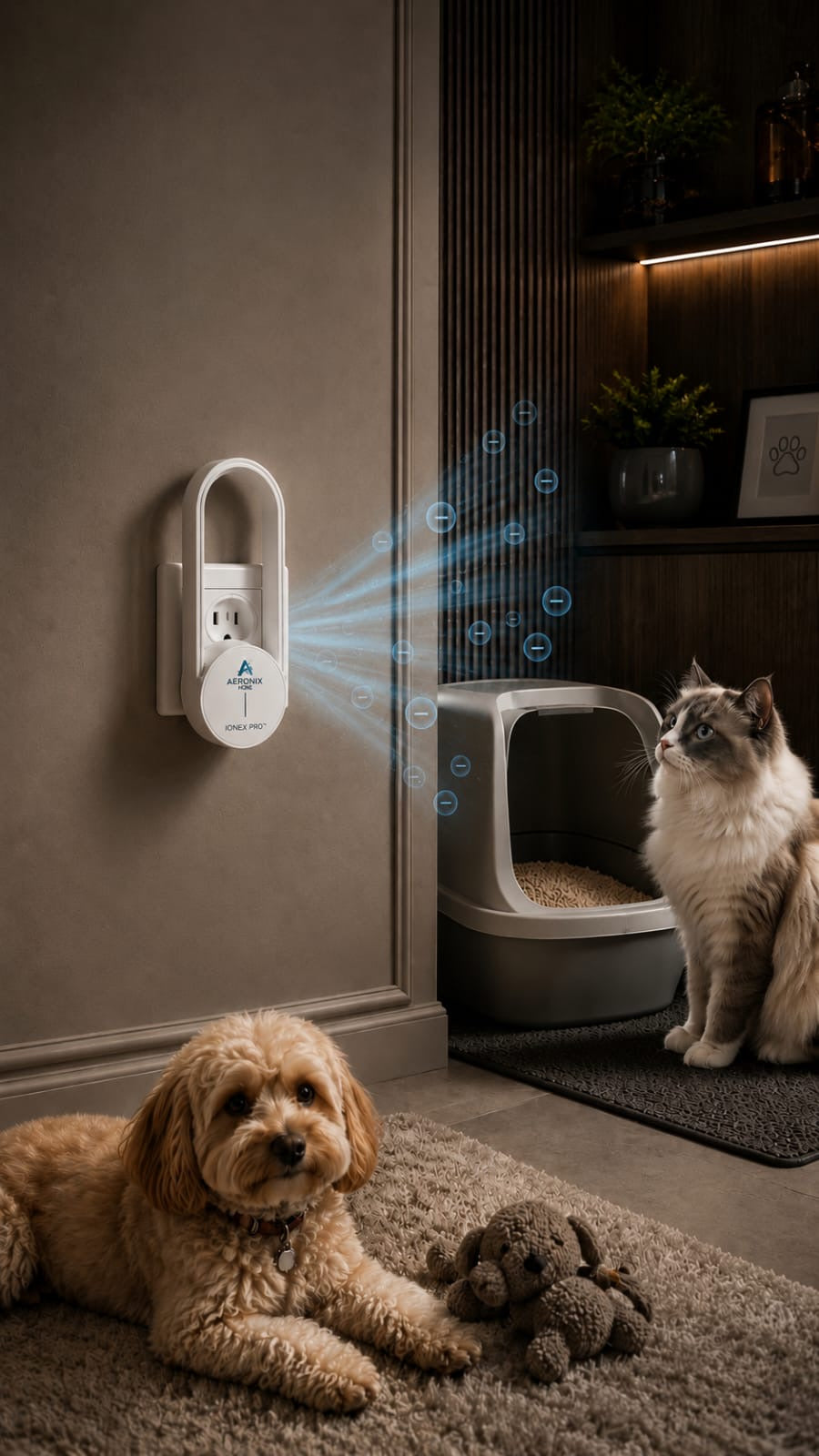 Aeronix Ionex Pro™
- Portable Negative Ion Air Purifier